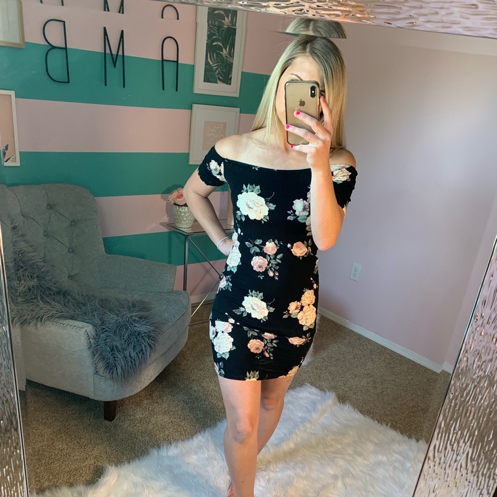 Floral Bodycon